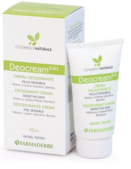 farmaderbe deocream crema deodorante pelli sensibili 50 ml farmaderbe ean 8058456780900