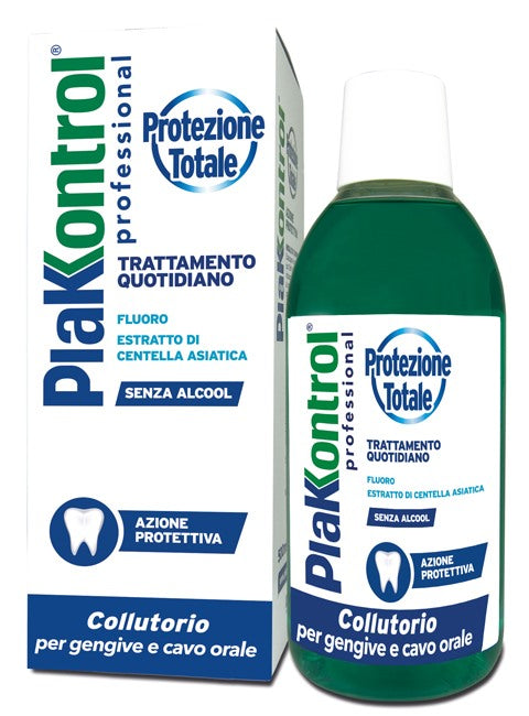 ideco plakkontrol protezione totale collutorio 500 ml plakkontrol ean 8019029000542
