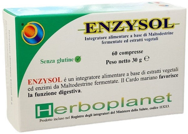 herboplanet enzysol 60 compresse herboplanet ean 8032185020438