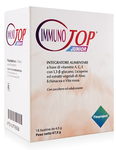 fitoproject immunotop junior 15 bustine fitoproject