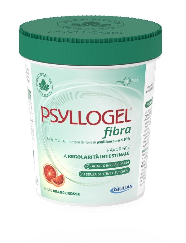 giuliani psyllogel fibra arance rosse vaso 170 g psyllogel