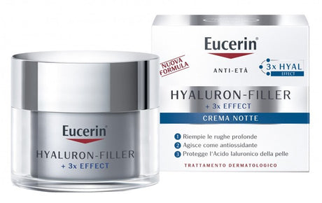 beiersdorf eucerin eucerin crema hyaluron filler notte 50 ml eucerin ean 4005800634864