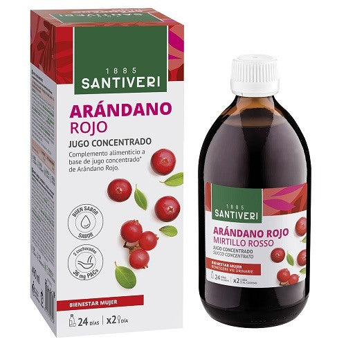 santiveri sa mirtillo rosso succo concentrato 490 ml santiveri ean 8412170023147