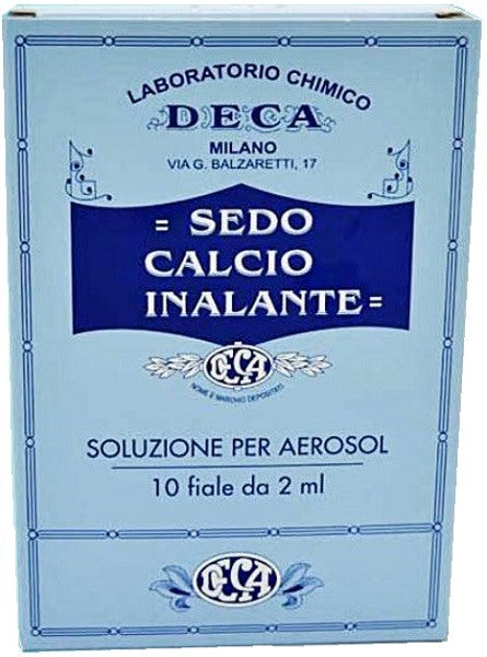 deca sedo calcio inalante soluzione aerosol 10 fiale 2 ml deca laboratorio chimico
