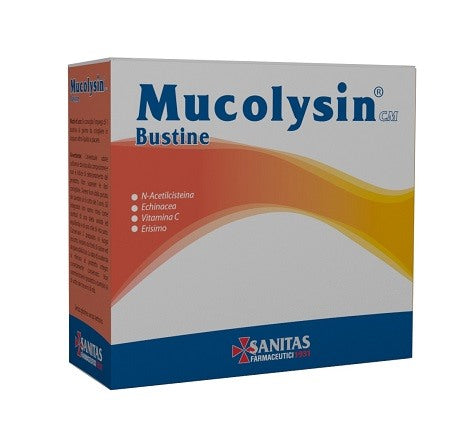 sanitas farmaceutici mucolysin cm 14 bustine