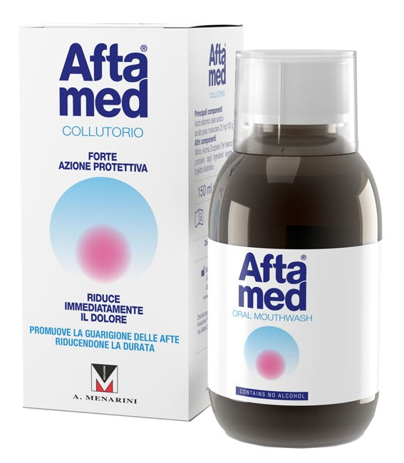 menarini otc collutorio aftamed 150 ml aftamed ean 8024825000603