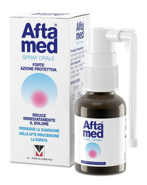 menarini otc aftamed spray flacone 20 ml aftamed ean 8024825000641