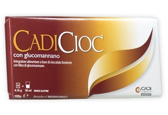 cadi group cadicioc tavoletta fondente con glucomannano 100 g cadiciocc