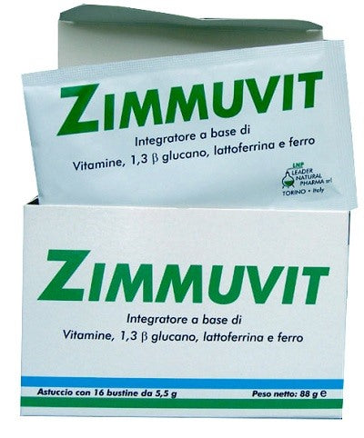 leader natural pharma zimmuvit 16 bustine