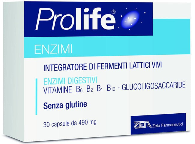 zeta farmaceutici prolife enzimi 30 capsule prolife ean 8056772632576