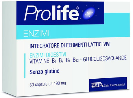 zeta farmaceutici prolife enzimi 30 capsule prolife ean 8056772632576