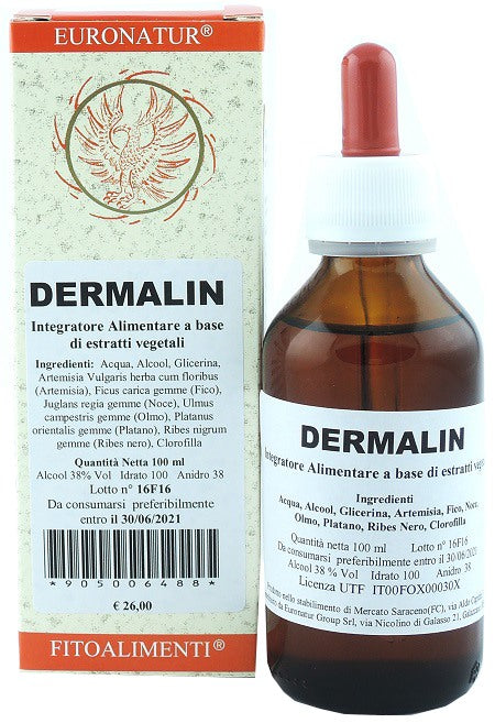 euronatur group srl dermalin gocce 100 ml