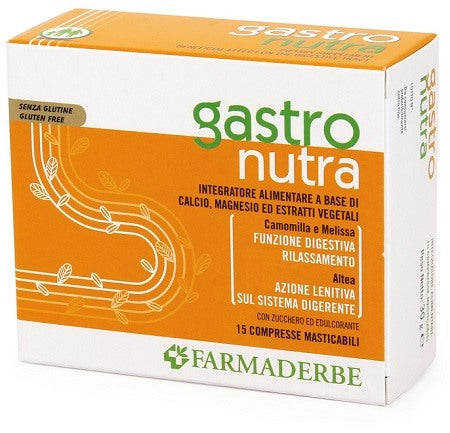 farmaderbe gastro nutra 15 compresse masticabili farmaderbe ean 8058456780443