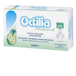 ibsa farmaceutici octilia natural gocce occhi irritati e arrossati 10 flaconcini monodose 05 ml octilia ean 8033959761021