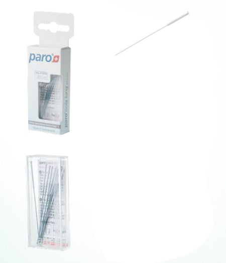 flaem nuova paro 7 1012 isola long scovolino interdentali xxx fine bianco cilindrico diametro 19 mm ean 7610458010129