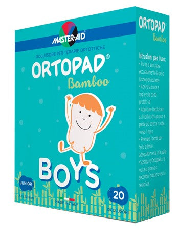 pietrasanta cerotto oculare per ortottica ortopad boys m 54x76 20 pezzi master aid ean 8032956142215