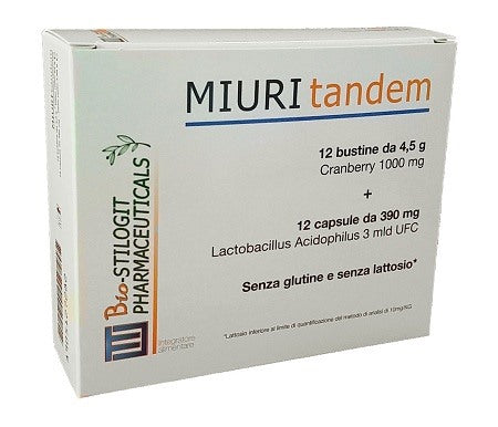 bio stilogit miuri tandem 12 bustine 12 capsule bio stilogit pharmaceutic