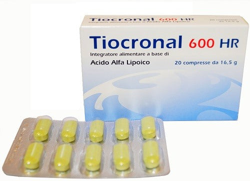 blv pharma group tiocronal 600 hr 20 compresse