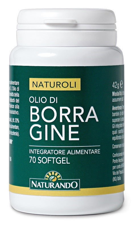 naturando naturoli olio di borragine 70 softgel naturando ean 8013107056018