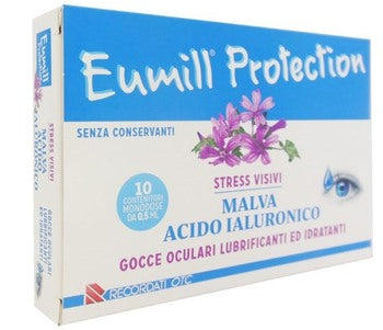 recordati otc eumill protection gocce oculari 10 flaconcini monodose 05 ml eumill ean 8025288016071