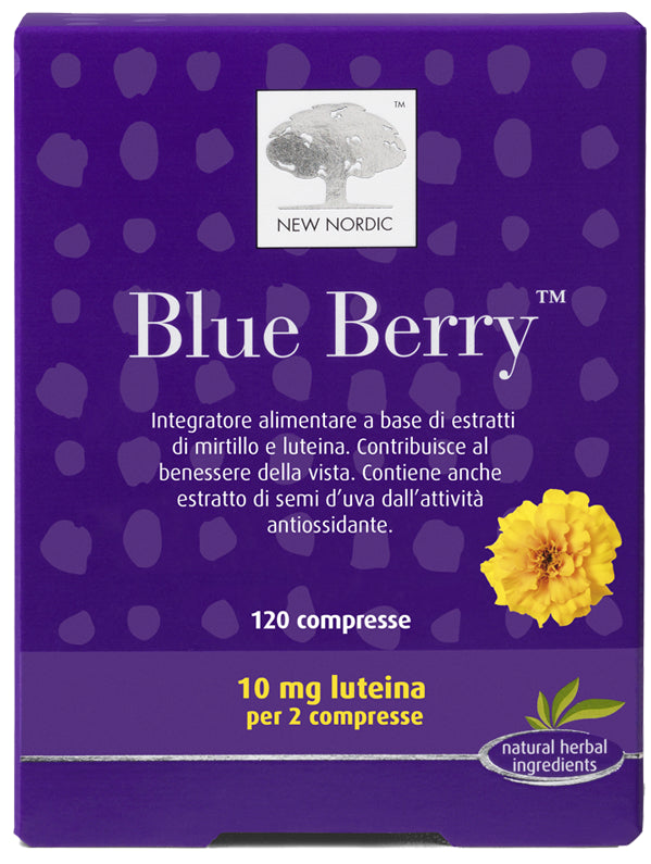 new nordic blue berry 120 compresse new nordic ean 5021807397426
