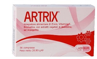laerbium artrix 36 compresse ean 8028096001468