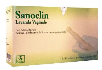 abbate av pharma sanoclin lavanda vaginale 4 flaconi 140 ml sanoclin