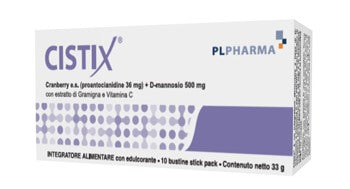 pl pharma cistix 10 bustine stick pack da 33 g