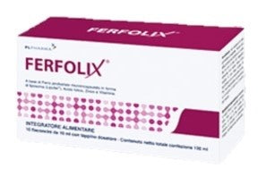 pl pharma ferfolix 10 flaconcini monodose 10 ml ferfolix