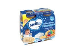 mellin mellin baby cena completa formaggino pastica 2 pezzi da 200 g mellin ean 8017619123251