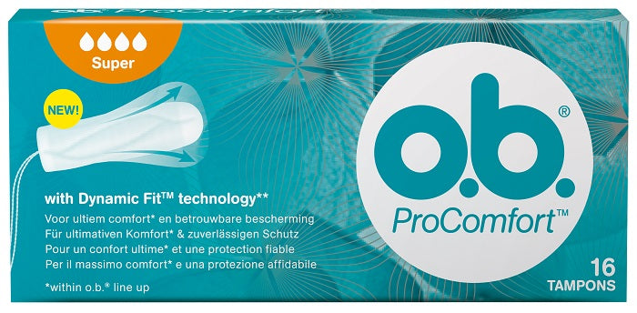 farvisan ob super pro comfort tamponi 16 pezzi ob ean 3574660239881