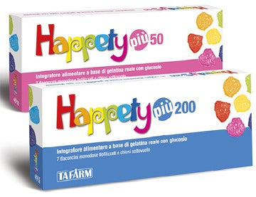 tafarm happety piu 200 7 flaconcini 200 mg