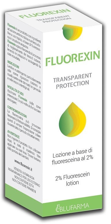 blufarma fluorexin transparent protection lozione antibatterica 50 ml blufarma