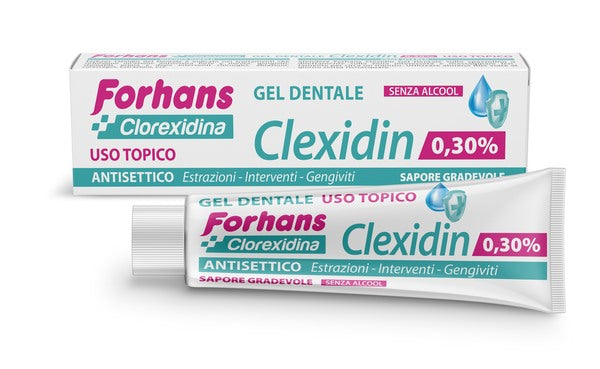 uragme forhans clexidin collutorio in gel alla clorexidina 030 30 forhans ean 8002185072607