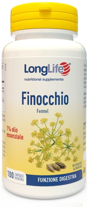 longlife longlife finocchio 1 100 capsule vegetali long life ean 8054521001017