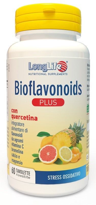 longlife longlife bioflavonoids plus 60 tavolette long life ean 8054521000386
