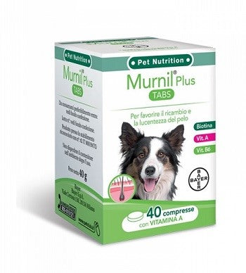 elanco bayer vet murnil plus tabs barattolo 40 compresse murnil ean 8000560784466