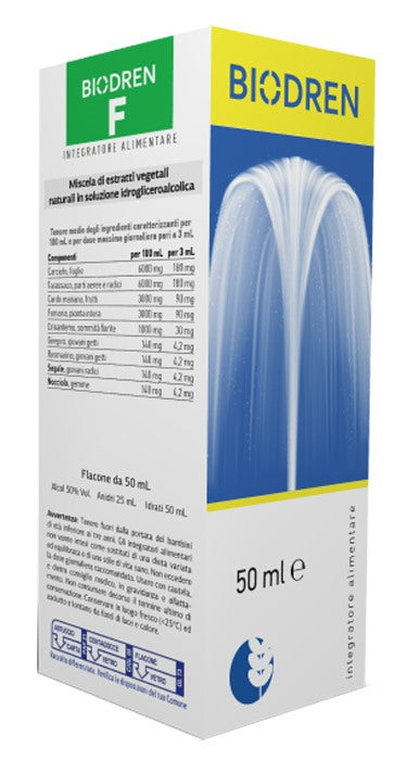 biogroup biodren f 50 ml soluzione idroalcolica biogroup