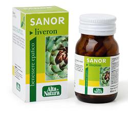 alta natura inalme srl sanor liveron 100 tavolette 400 mg alta natura ean 8050534214505