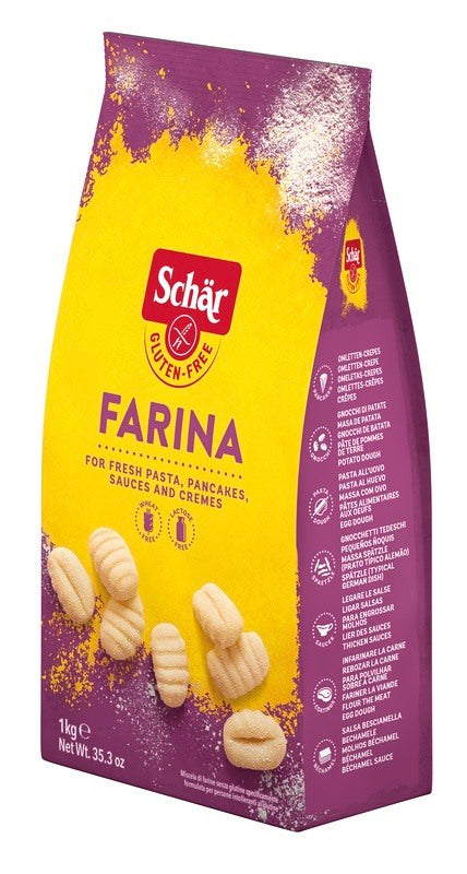 schar due schar farina per pasta fresca pancakes salse e creme 1 kg schar ean 8008698005118