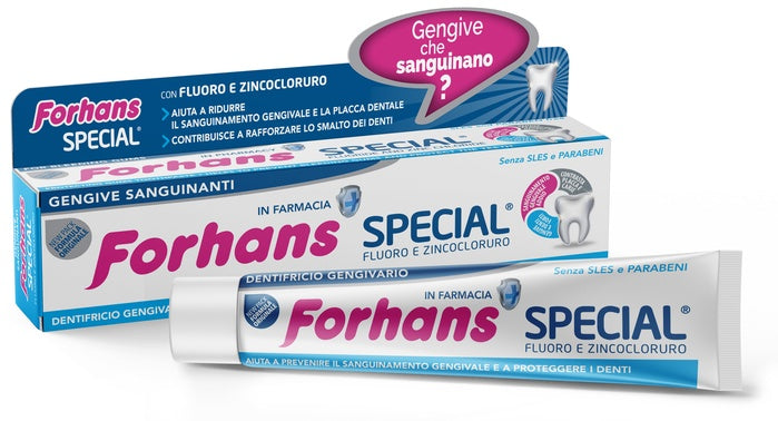 uragme forhans dentifricio special 75 ml forhans ean 8002185071556