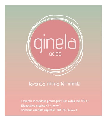 irmed s r l lavanda intima femminile ginela acido 4 dosi x 125 ml cannula vaginale