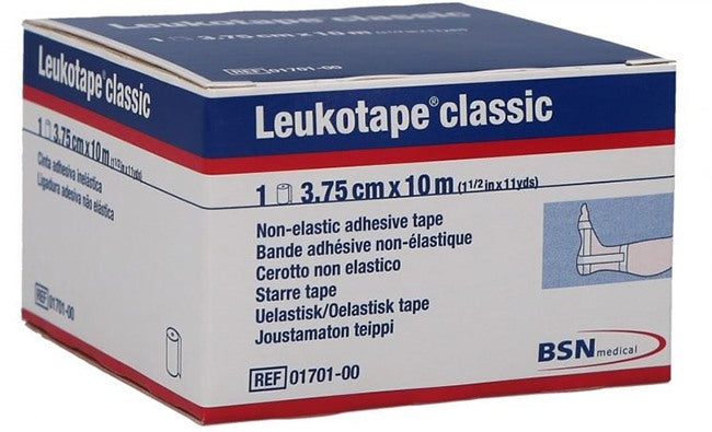 bsn medical leukotape benda anelastica per bendaggi funzionali 375x100 cm leukotape ean 4042809034325
