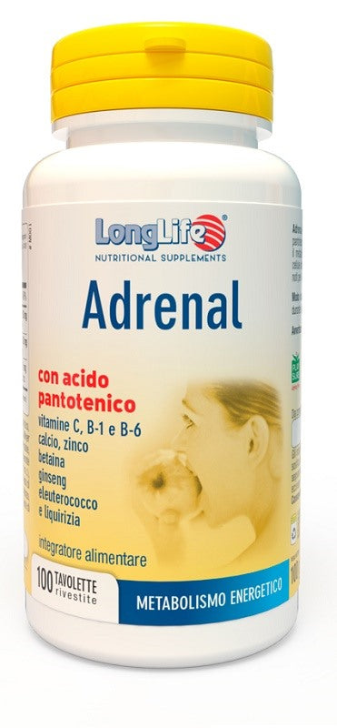 longlife longlife adrenal 100 tavolette long life ean 8054521000119