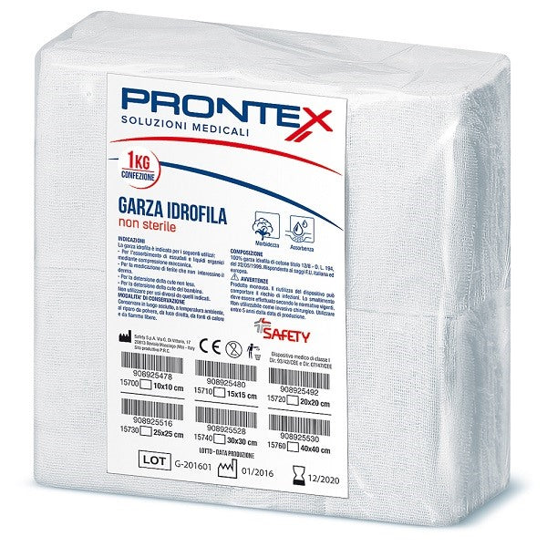 safety prontex garza 10x10cm 1kg prontex ean 8052675160536