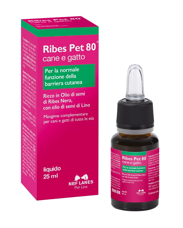 nbf lanes vet ribes pet 80 gocce olio 25 ml con contagocce ribes pet ean 8056590980521