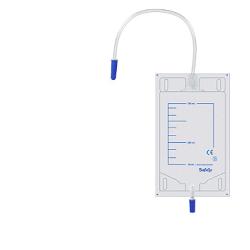 safety sacca di drenaggio da gamba per incontinenza tubo 35 cm 10 pezzi safety