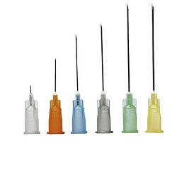 pikdare ago sterile pic in blister singolo cono luer lock gauge21 060x25mm codice colore blu chiaro 100 pezzi pic ean 8058090007982