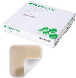 molnlycke mepilex lite medicazione in schiuma di poliuretano 10x10 cm 5 pezzi mepilex ean 7332430662804