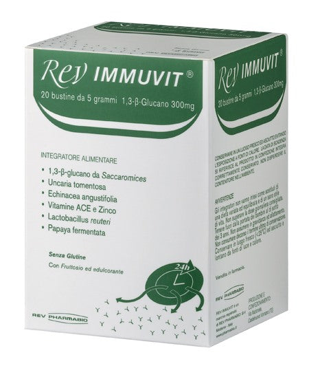 pharmabio rev immuvit 20 bustine rev ean 8016527000173